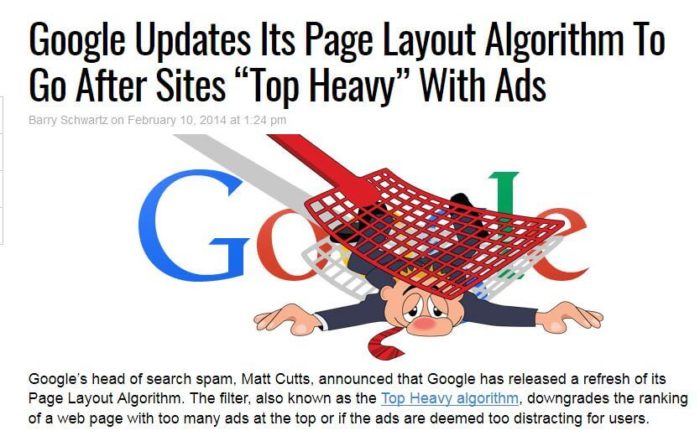 update google top heavy ads 700x436